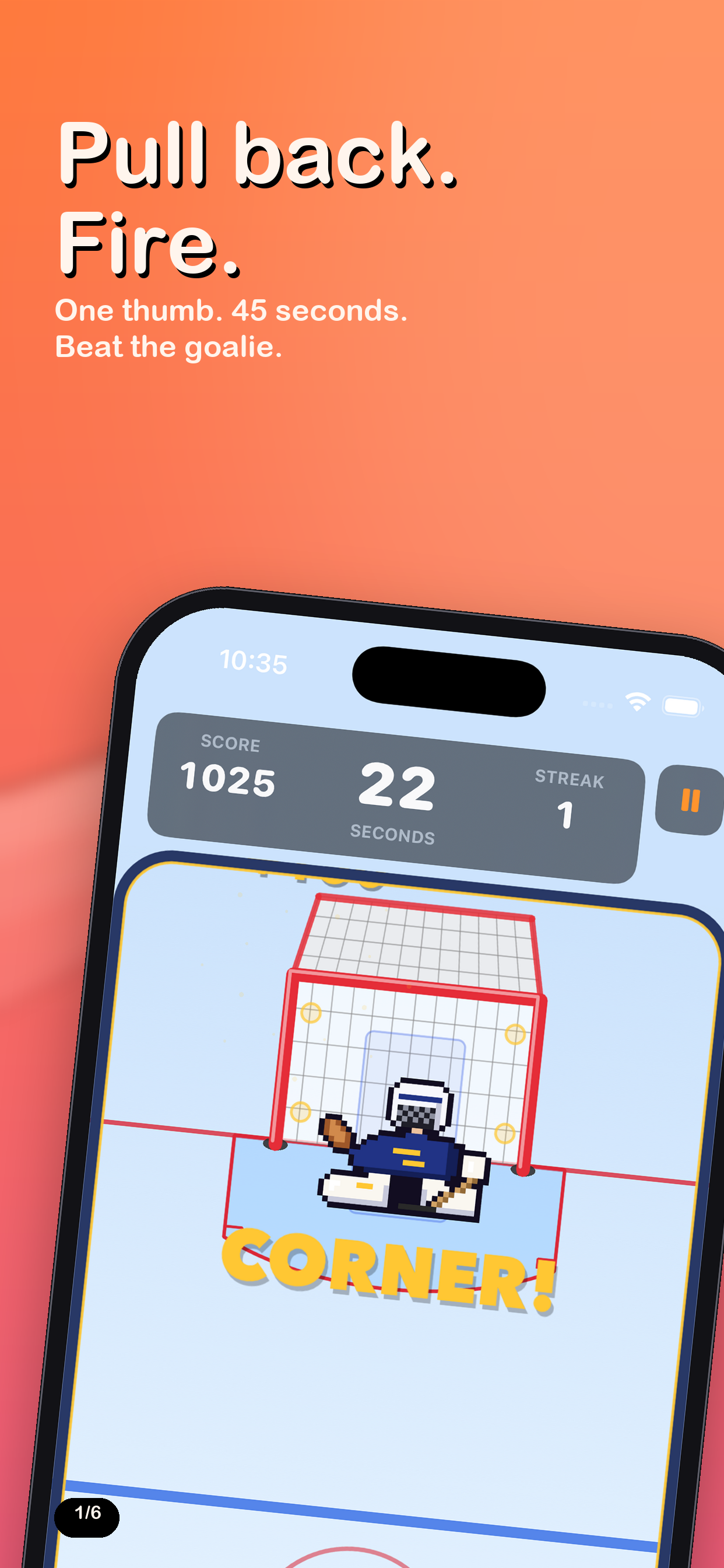 Clutch Hockey screenshot 1